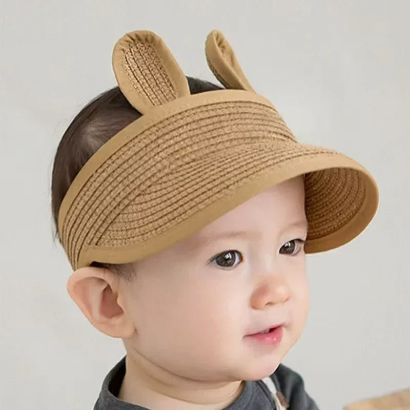 Straw Visor Cap